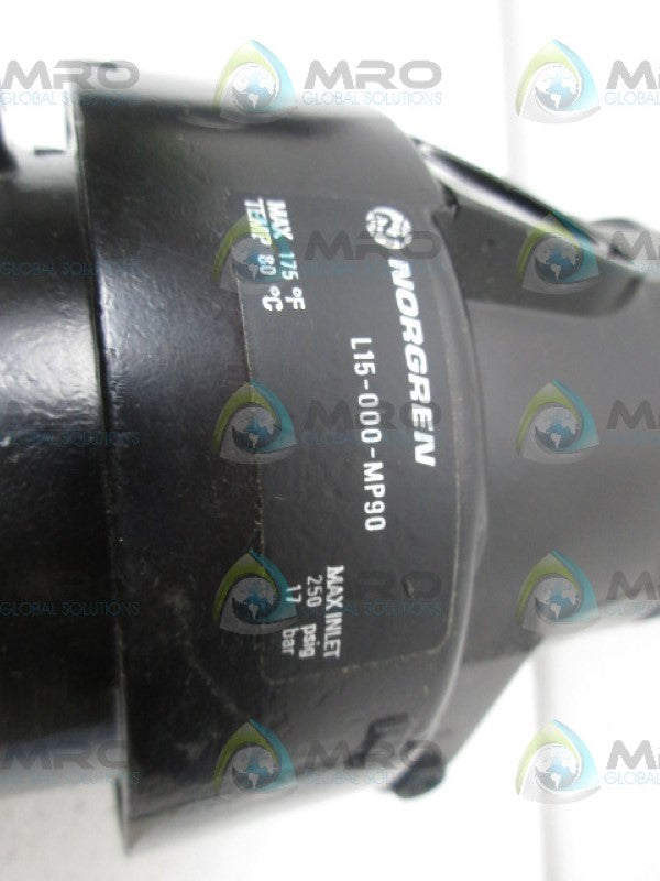 NORGREN L15-000-MP90 PNEUMATIC LUBRICATOR  *NEW NO BOX*