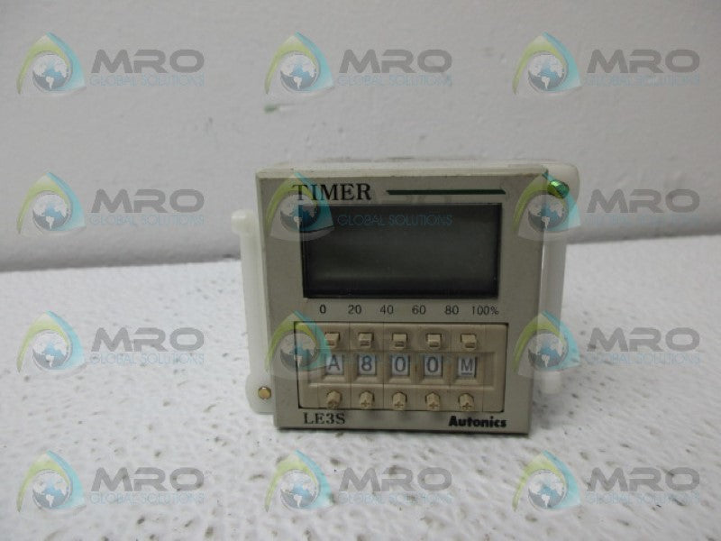 AUTONICS LE3S TIMER *NEW NO BOX*
