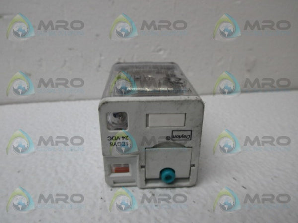 DAYTON 1EGY6 RELAY 24VDC UNMP