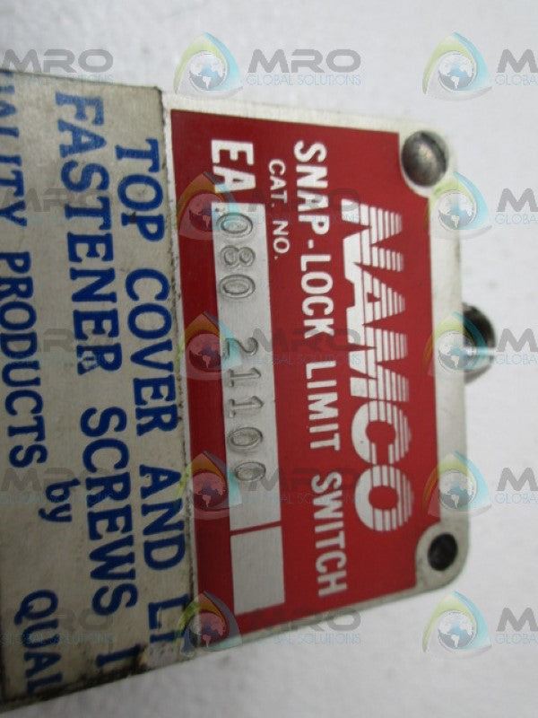 NAMCO EA08021100 SNAP LOCK LIMIT SWITCH *NEW NO BOX*