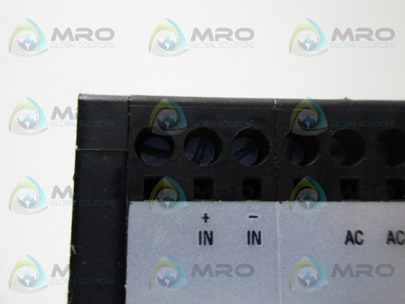 MOORE ECT/0-100MV/10-50MA/117AC SIGNAL ISOLATOR CONVERTER *USED*