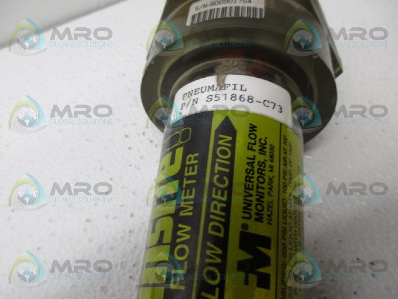 UFM S51868-C73 FLOW METER NSNP