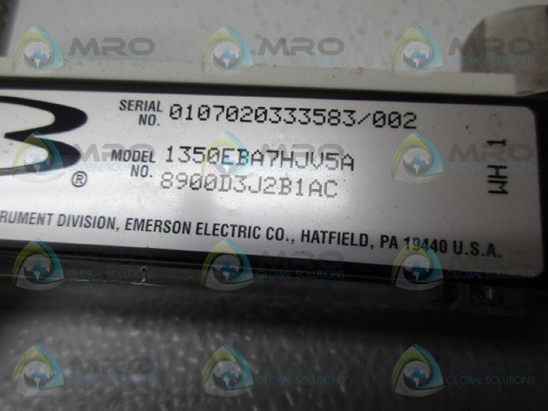 BROOKS 1350EBA7HJV5A FLOW METER NSNP