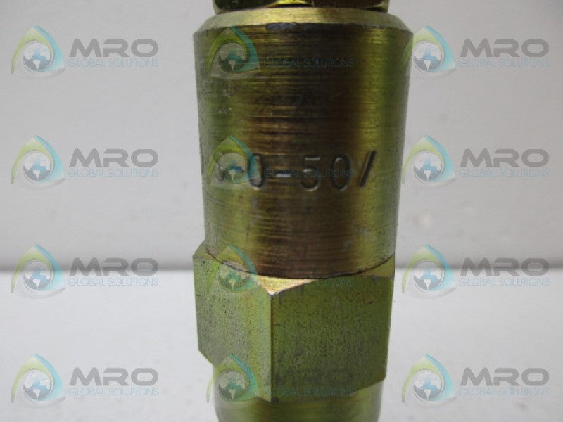 VICKERS RV5-10-S-0-50 RELIEF VALVE *NEW NO BOX*