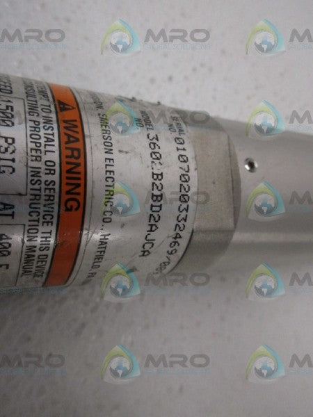 BROOKS 3602B2BD2AJCA FLOW METER NSNP