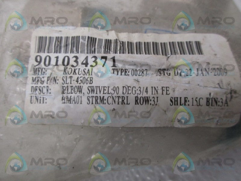 KOKUSAI SLT-4306B SWIVEL JOINT NSMP