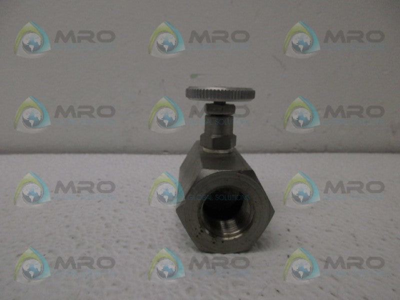DELTROL N25SS PNEU-TROL NEEDLE VALVE *NEW NO BOX*