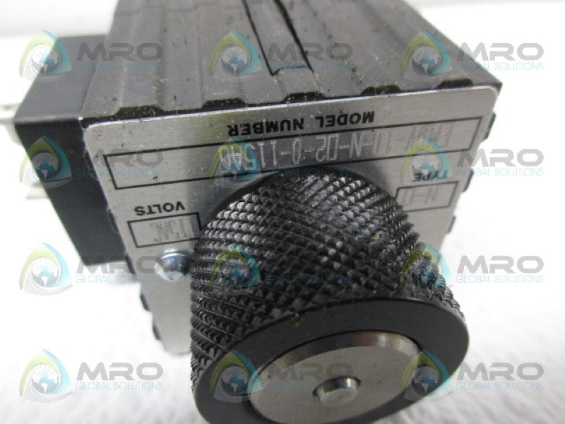 BUCHER EMDV-10-N-D2-0-115AG DIECTIONAL CONTROL VALVE 115VAC *USED*
