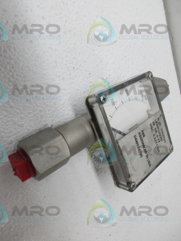 ABB 10A3225 FLOW METER PURGEMETER 0-330 LB/HR *NEW NO BOX*