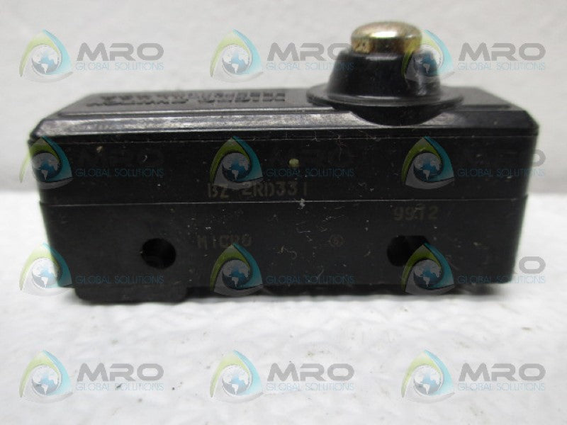 MICROSWITCH BZ-2RD331 LIMIT SWITCH *USED*