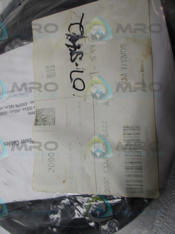 ALLEN BRADLEY 2090-XXNPMP-16S07 SER. A POWER CABLE *NEW IN FACTORY BAG*