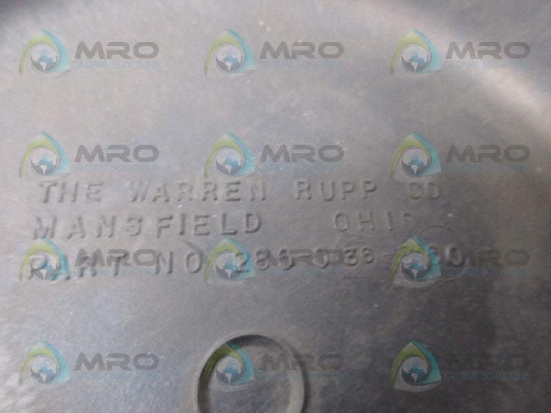WARREN RUPP 286-036-360 DIAPHRAGM *NEW NO BOX*