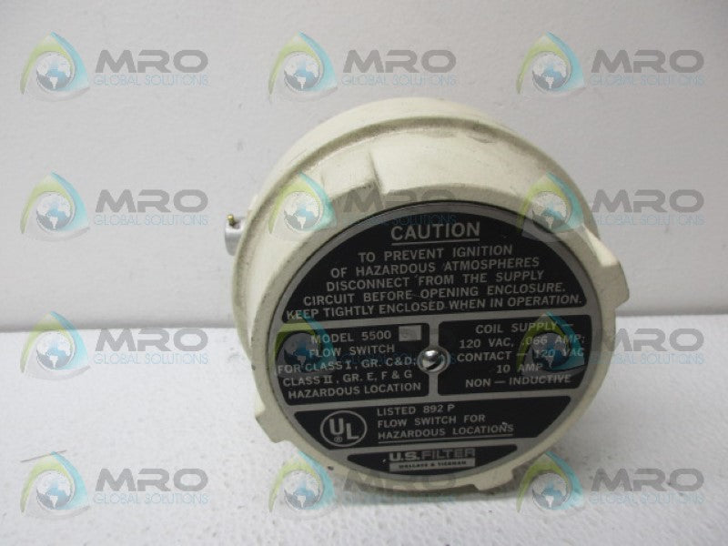 WALLACE & TIERNAN 5500G FLOW SWITCH *USED