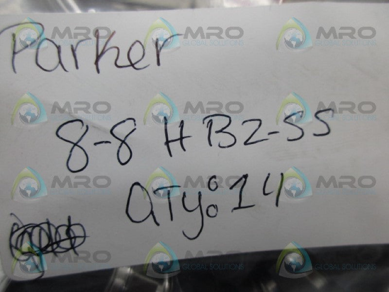 PARKER 8-8HBZ-SS CPI FITTING *NEW NO BOX*