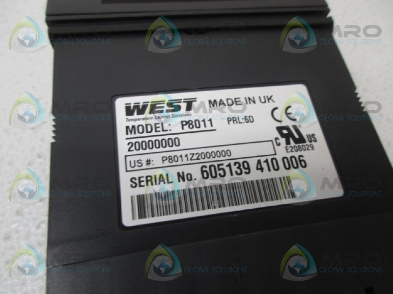WEST P8011 TEMPERATURE CONTROLLER *NEW NO BOX*