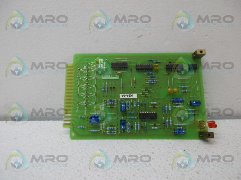 KONGSBERG KBA-6A CIRCUIT BOARD *NEW NO BOX*