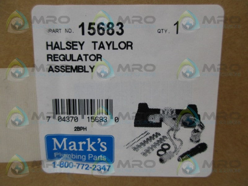 HALSEY TAYLOR 15683 REGULATOR ASSEMBLY *NEW IN BOX*