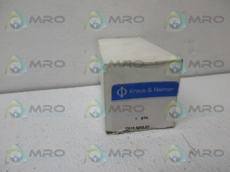 KRAUS & NAIMER CA10A205EF ROTARY SWITCH *NEW IN BOX*