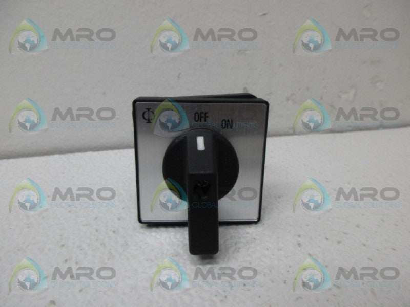 KRAUS & NAIMER CA10A205EF ROTARY SWITCH *NEW IN BOX*