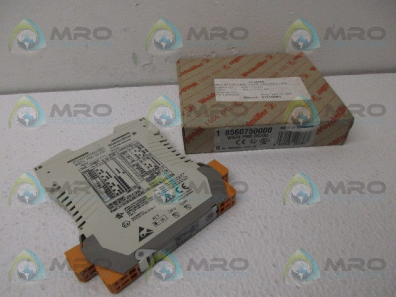 WEIDMULLER 8560750000 WAZ4-PRO-DC/DC SIGNAL CONDITIONER *NEW IN BOX*
