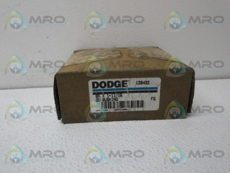 DODGE 120432 QD BUSHING 1-11/16" *FACTORY SEALED*