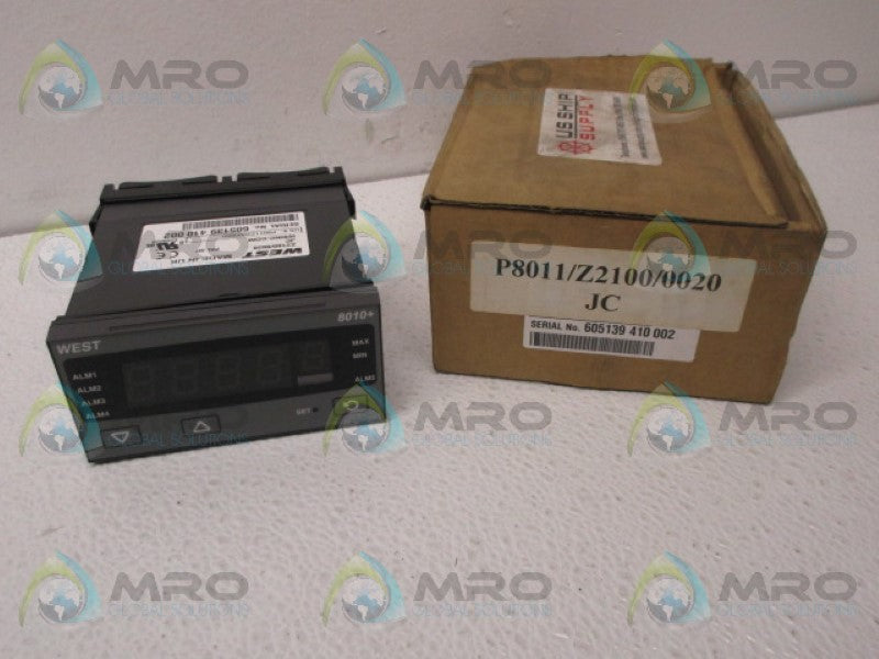 WEST P8011/Z2100/10020 P8011Z2000000 TEMPERATURE CONTROLLER *NEW IN BOX*