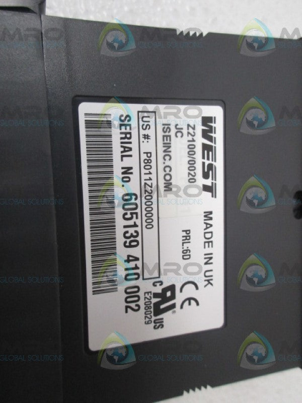 WEST P8011/Z2100/10020 P8011Z2000000 TEMPERATURE CONTROLLER *NEW IN BOX*