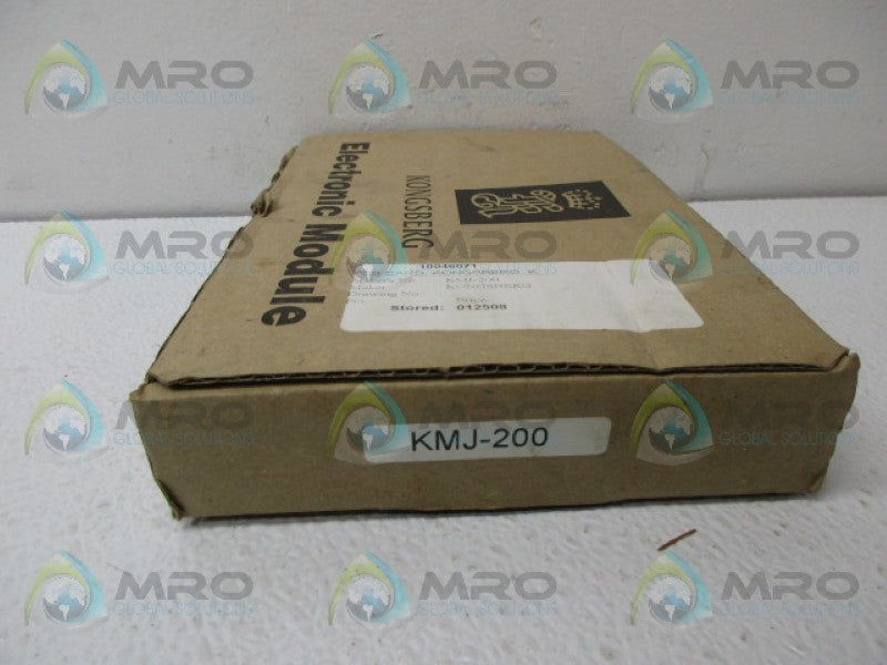KONGSBERG KMJ-200 CONTROL BOARD *NEW IN BOX*