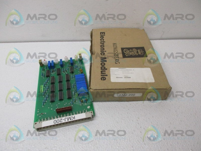KONGSBERG KMJ-200 CONTROL BOARD *NEW IN BOX*