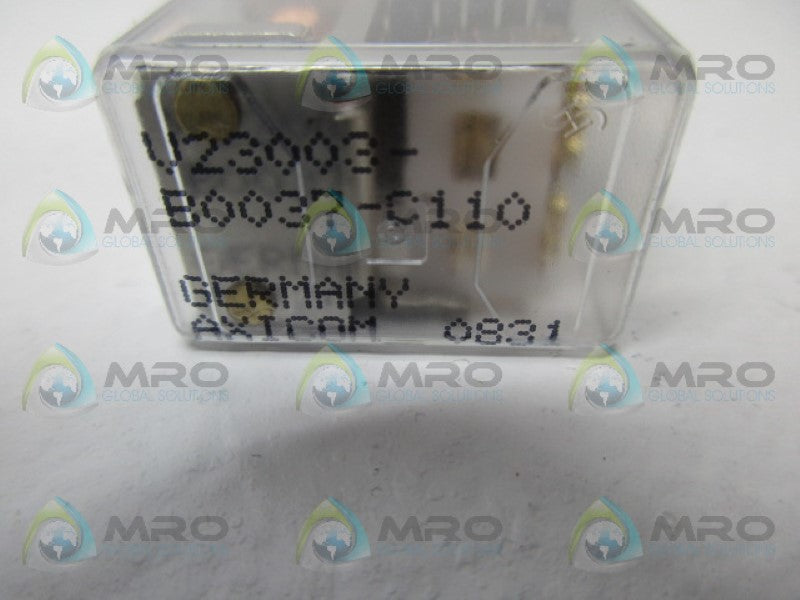 AXICOM V23003-B0037-C110  RELAY *NEW NO BOX*