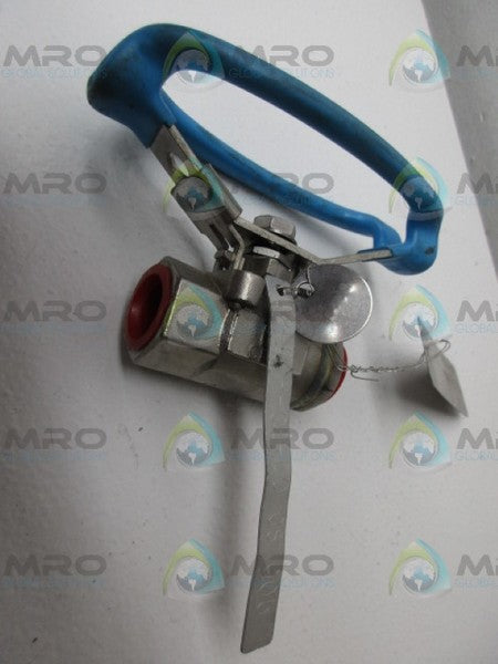 INDUSTRIAL MRO 22SS0R02L0GS005 BALL VALVE 1/2" *NEW NO BOX*