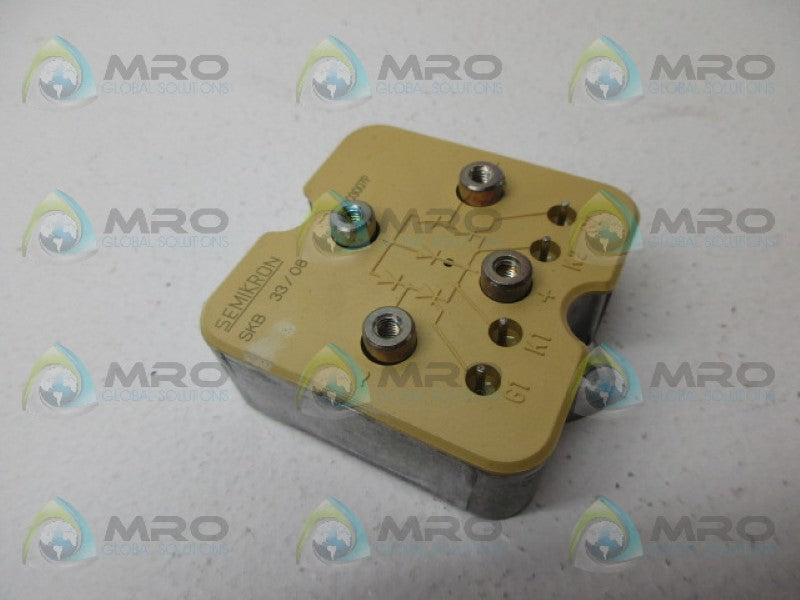 SEMIKRON SKB33/08 POWER BRIDGE RECITIFER *NEW NO BOX*