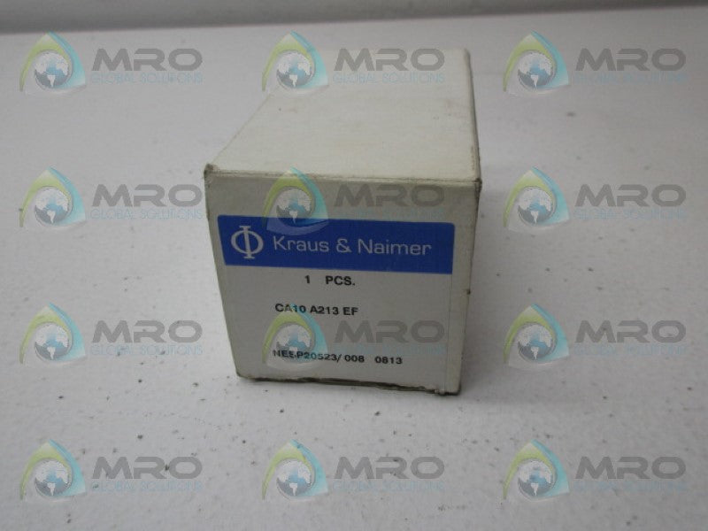 KRAUS & NAIMER CA10A213EF ROARTRY SWITCH *NEW IN BOX*
