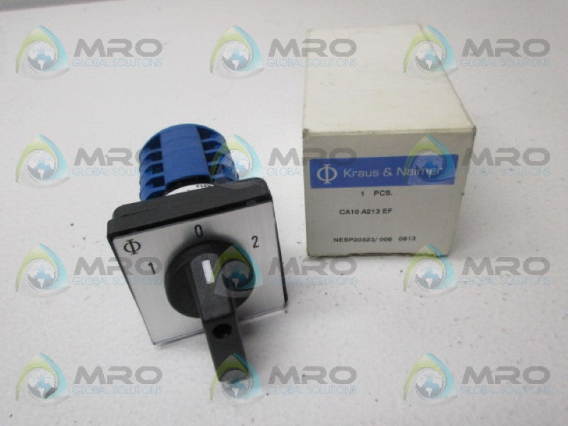 KRAUS & NAIMER CA10A213EF ROARTRY SWITCH *NEW IN BOX*