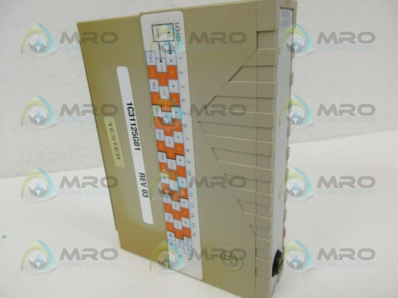 WESTINGHOUSE 1C31125G01 INPUT PROCESS CONTROL *NEW NO BOX*