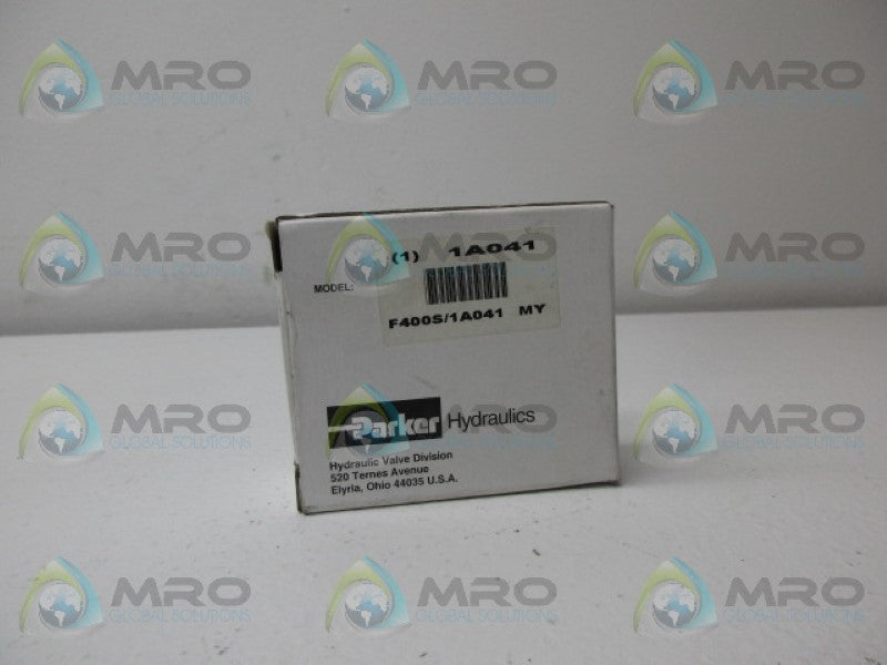 PARKER F400S FLOW CONTROL VALVE *NEW IN BOX*
