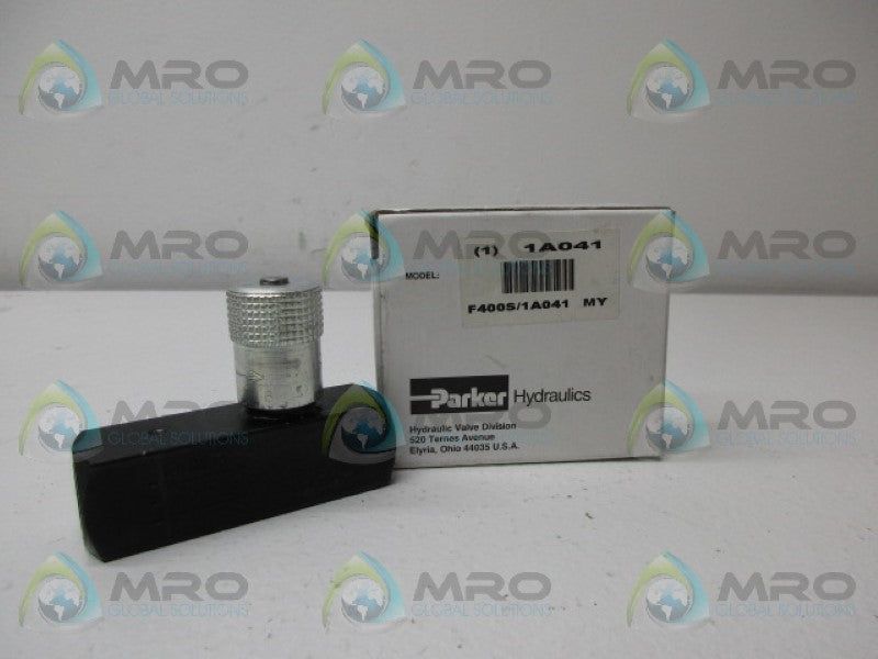 PARKER F400S FLOW CONTROL VALVE *NEW IN BOX*