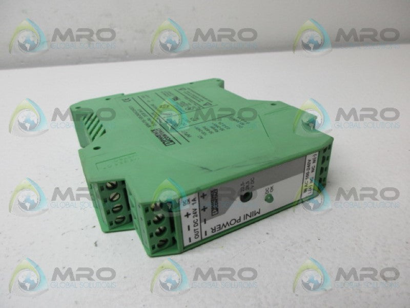 PHOENIX CONTACT MINI-PS-100-240AC/24DC/1 POWER SUPPLY *NEW NO BOX*