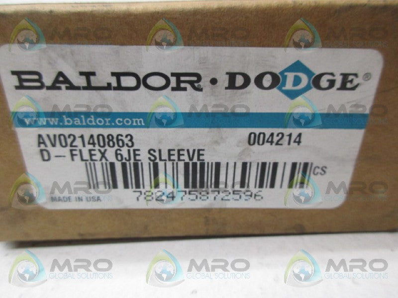 DODGE 004214 D-FLEX 6JE SLEEVE *FACTORY SEALED*
