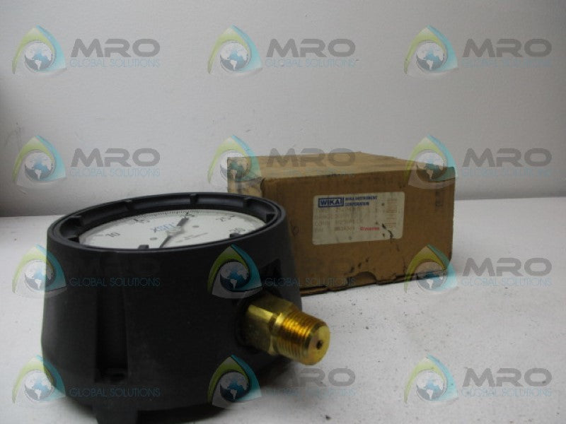 WIKA 9834346 PRESSURE GAUGE 0-30 PSI *NEW IN BOX*