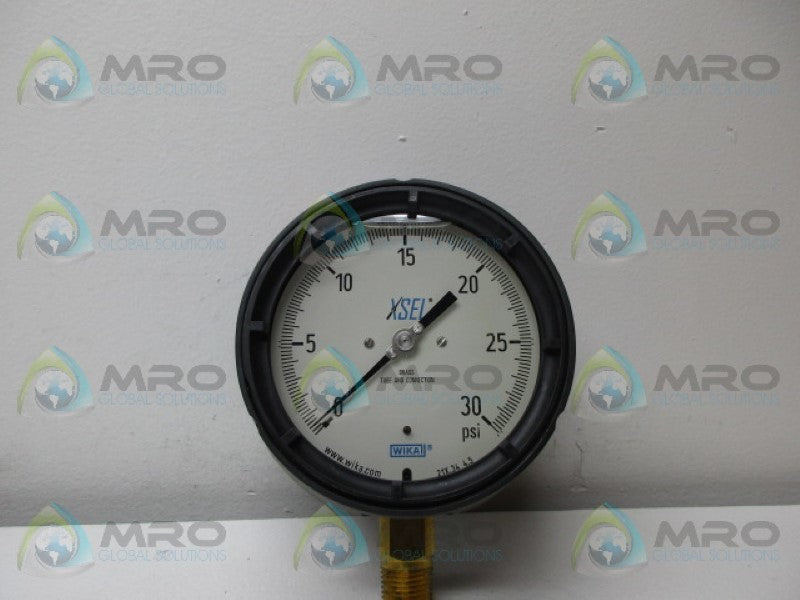 WIKA 9834346 PRESSURE GAUGE 0-30 PSI *NEW IN BOX*