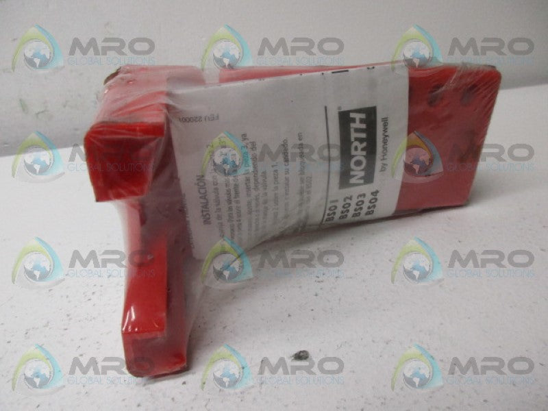 NORTH BS01R BALL VALVE LOCKOUT *NEW IN ORIGINAL PACKAGE*