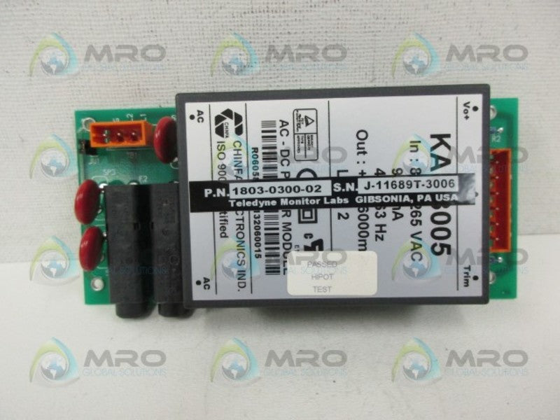 TELEDYNE MONITOR 1803-0300-02 * NEW NO BOX *
