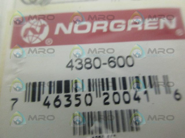 NORGREN 4380-600 SERVICE KIT *NEW IN ORIGINAL PACKAGE*