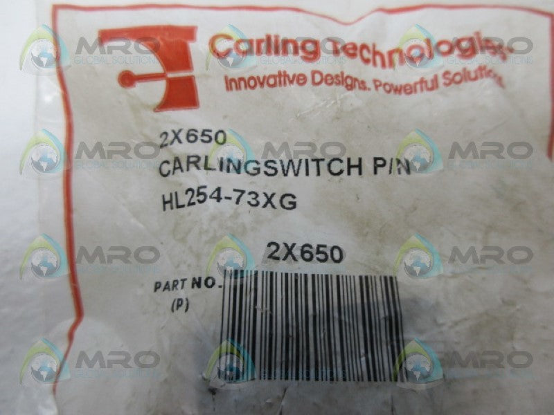 CARLINGSWITCH HL254-73XG SWITCH  NSMP