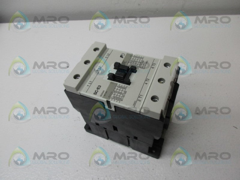 FUJI ELECTRIC SC-E3-110VAC REVERSING CONTACTOR 100-110/110-120VAC *NEW IN BOX*