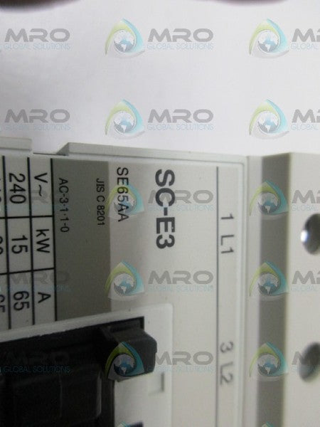FUJI ELECTRIC SC-E3-110VAC REVERSING CONTACTOR 100-110/110-120VAC *NEW IN BOX*
