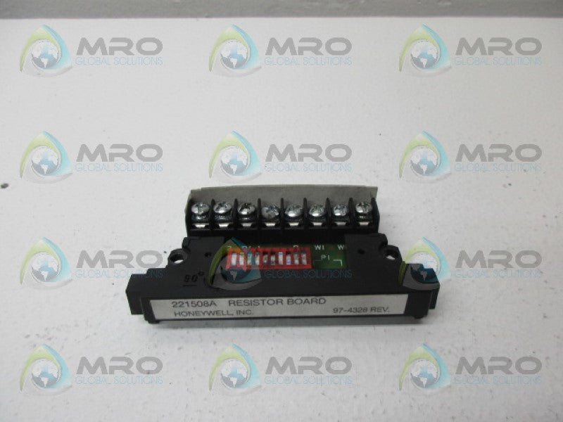 HONEYWELL 221508A RESISTOR BOARD *USED*