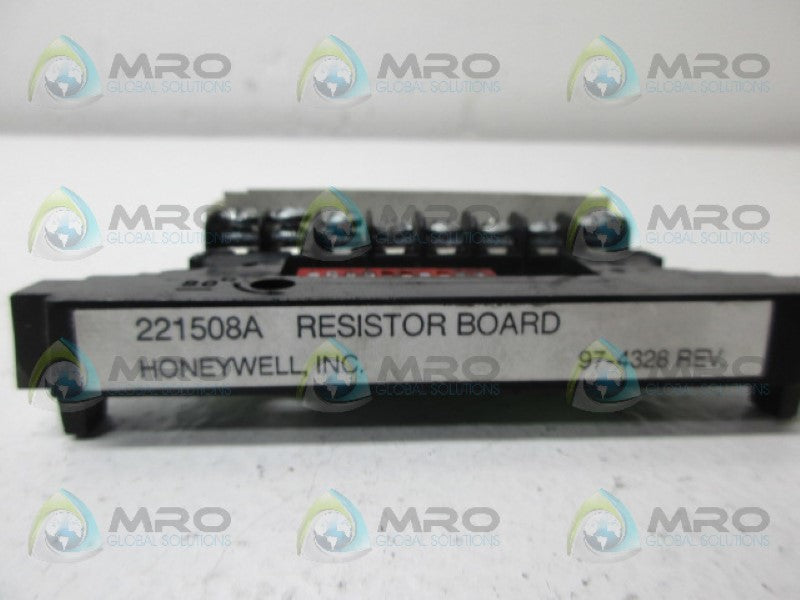 HONEYWELL 221508A RESISTOR BOARD *USED*