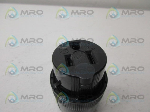 PASS SEYMOUR  5296-BK CONNECTOR PLUG *NEW NO BOX*